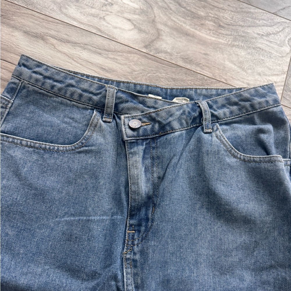 Midi Blue Denim skirt